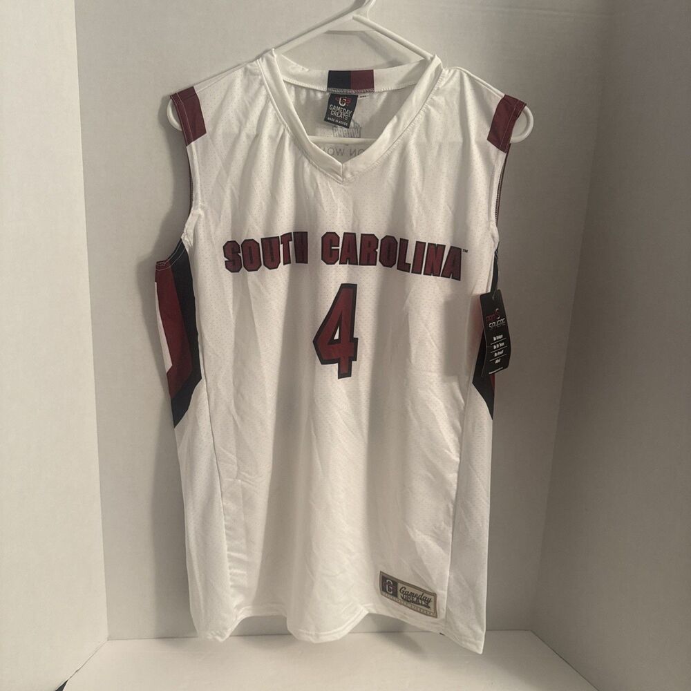 Prosphere Gameday Greats South Carolina Gamecocks Aliyah Boston #4 White Jersey